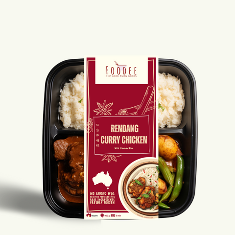 Foodee - Rendang Curry Chicken with Steamed Rice 400g
