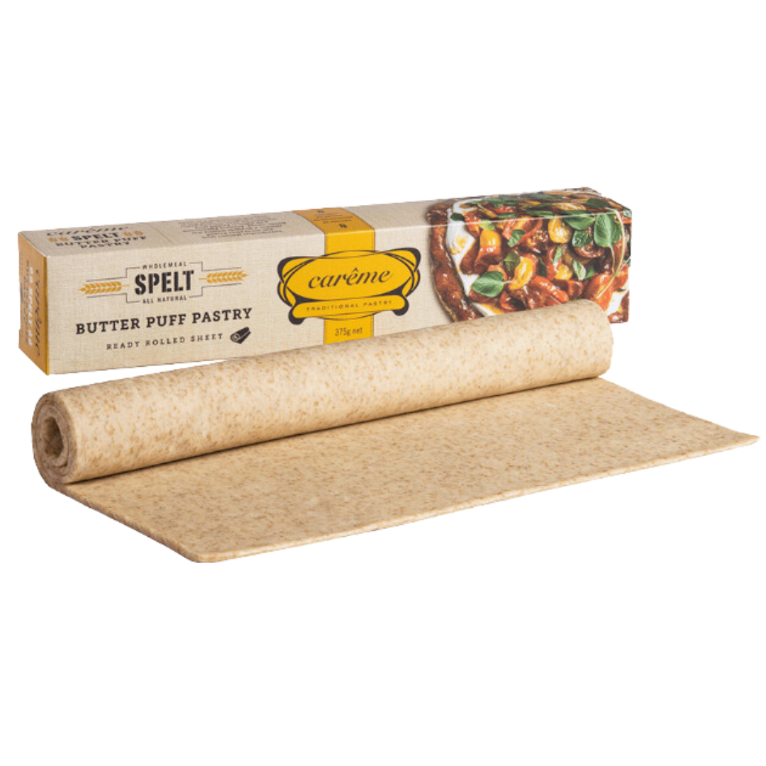 Careme - Spelt Wholemeal Puff Pastry Sheets 375g