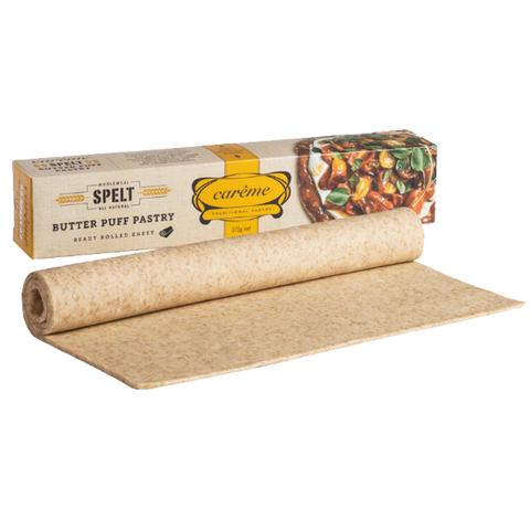 Careme - Spelt Wholemeal Puff Pastry Sheets 375g