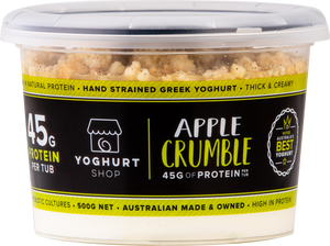 Yoghurt Shop Apple Crumble Yoghurt 500g