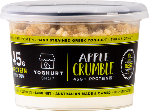 Yoghurt Shop Apple Crumble Yoghurt 500g