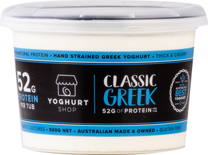 Yoghurt Shop Classic Greek Style Yoghurt 500g