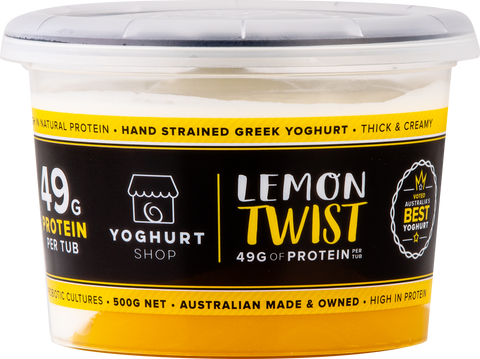 Yoghurt Shop Lemon Twist Yoghurt 500g