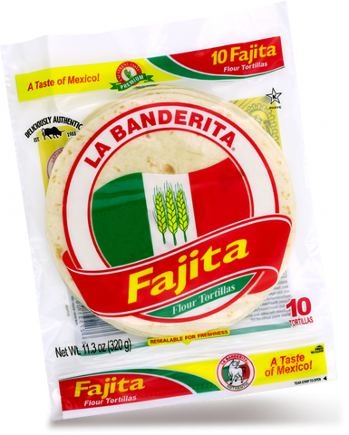 La Banderita - Fajita 10 pcs 320g