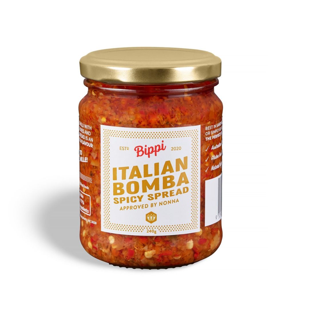 Bippi Italian Bomba Spicy Spread 240gr