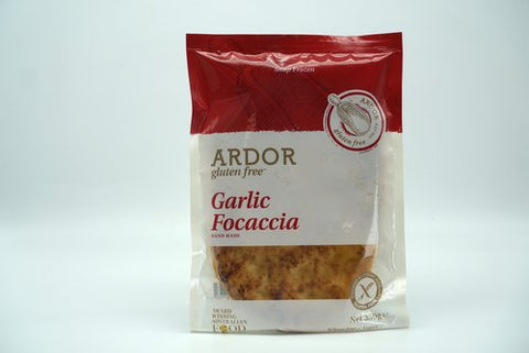 Ardor Food Co GF Garlic Focaccia 350g