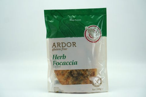 Ardor Food Co GF Herb Focaccia 350g