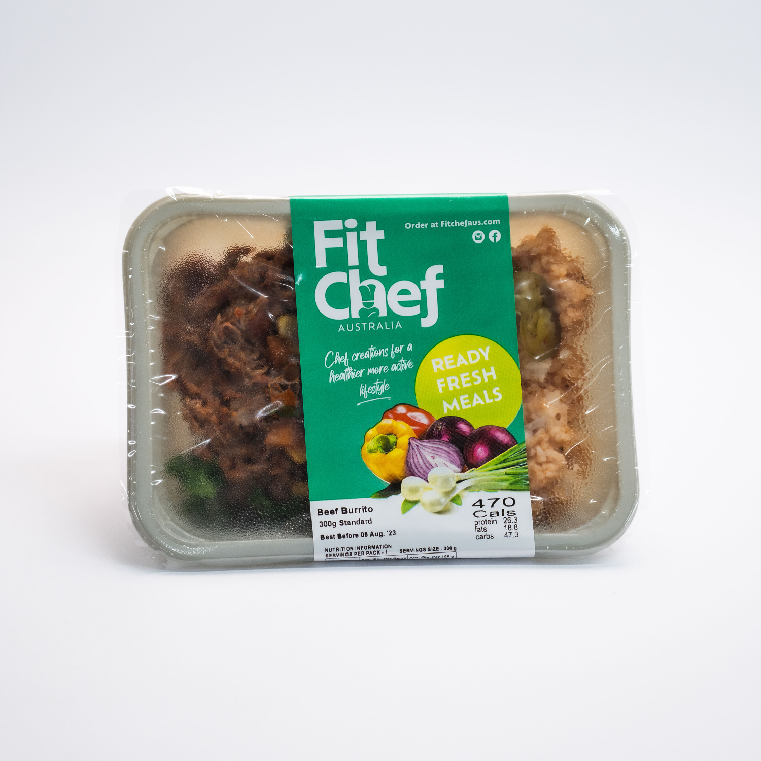 Fit Chef - Beef Burrito 300g