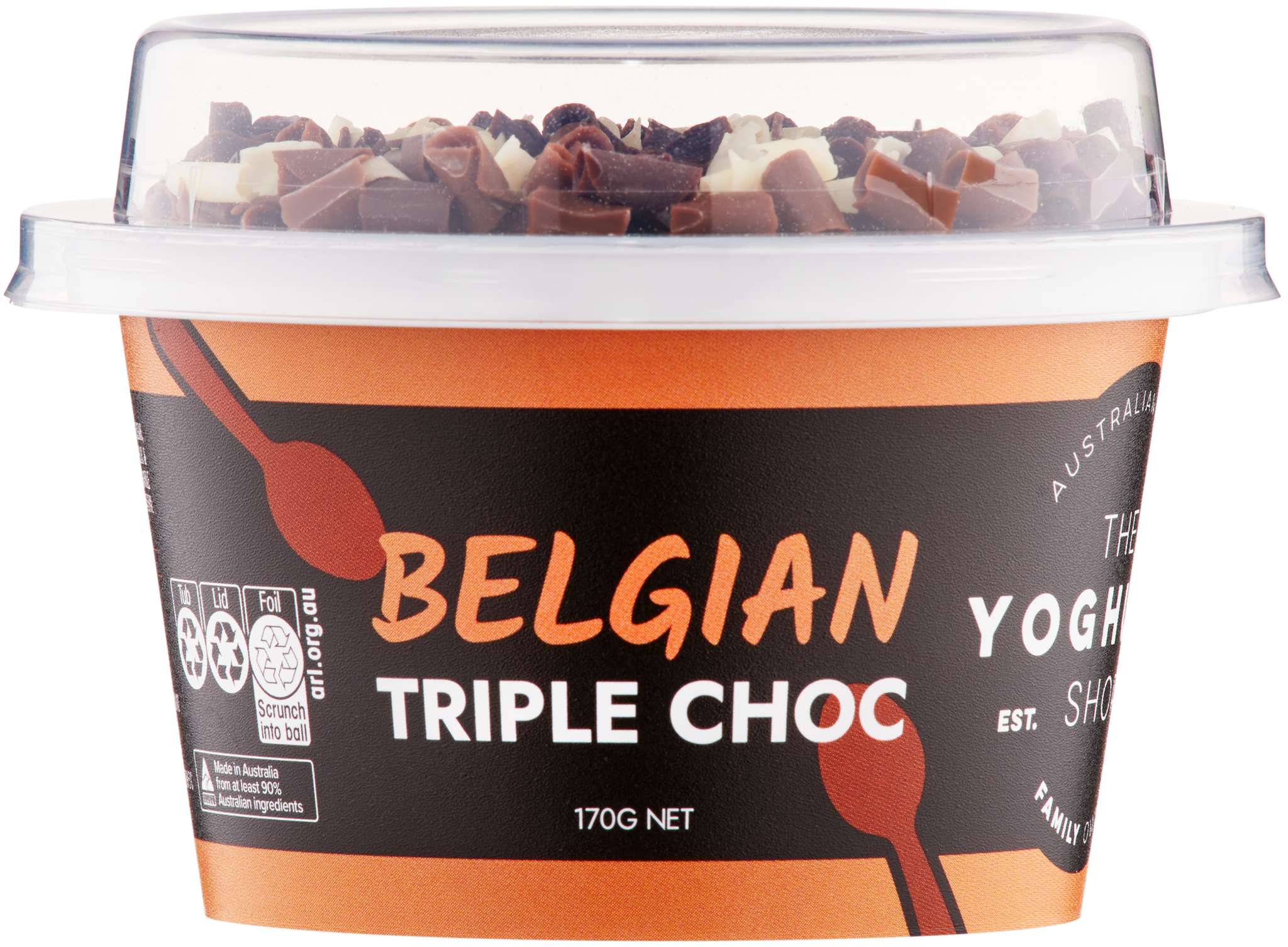 Yoghurt Shop Pods - Belgian Triple Choc 170g