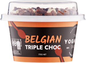 Yoghurt Shop Pods - Belgian Triple Choc 170g