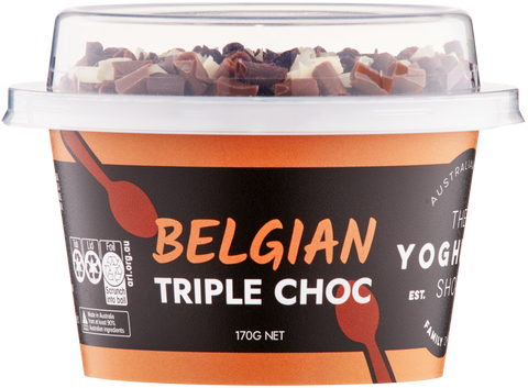 Yoghurt Shop Pods - Belgian Triple Choc 170g