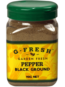 Garden Fresh - Black Pepper Ground 90g