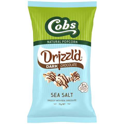 Cobs Popcorn - Drizzld Dark Chocolate Sea Salt