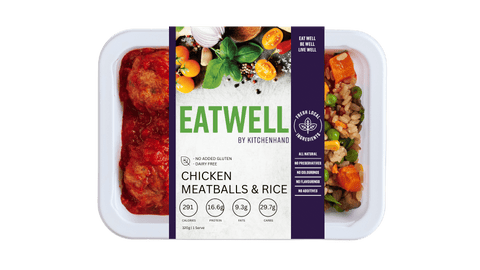 Eatwell - Ready meals Chicken Meatballs & Rice 320g
