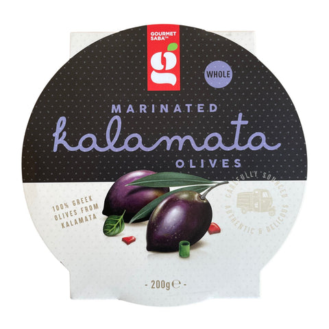 Gourmet Saba - Marinated Whole Kalamata 200g