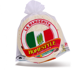 La Banderita - Jumbo Tortillas 24pcs