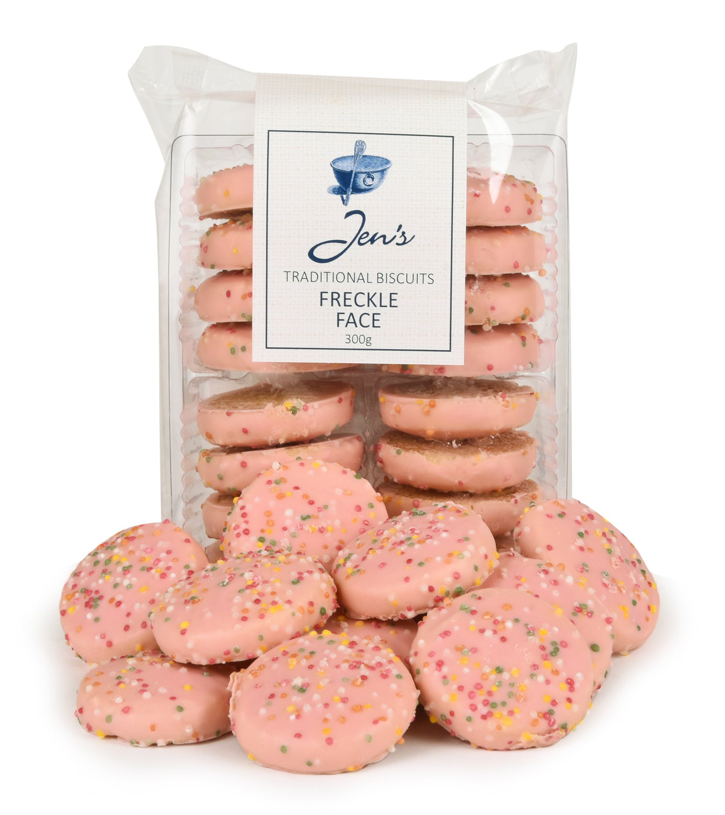 Jen's Traditional Biscuits - Freckle Face 300g