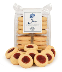 Jen's Traditional Biscuits - Jam Drops 300g