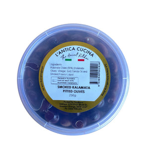 L’ANTICA CUCINA - Smoked Kalamata Pitted Olives 250g