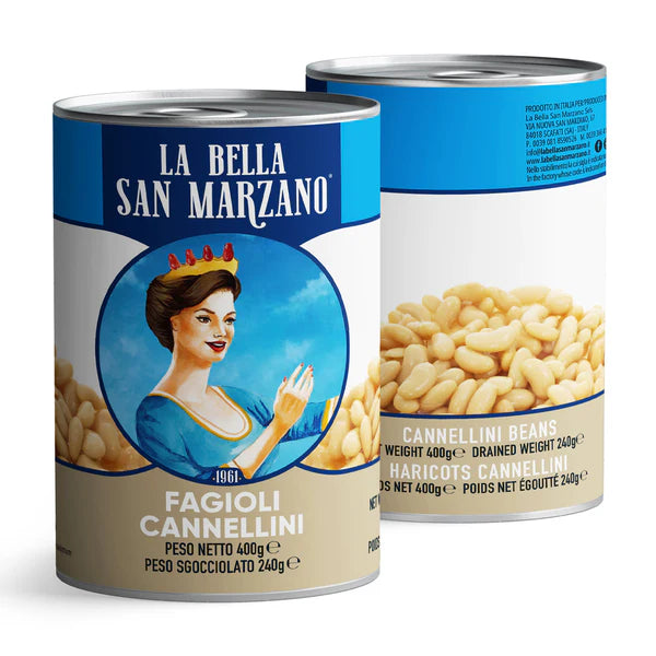 La Bella San Marzano Cannellini Beans 400g