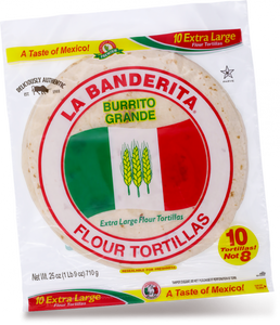 La Banderita - Extra Large Tortillas 10pcs