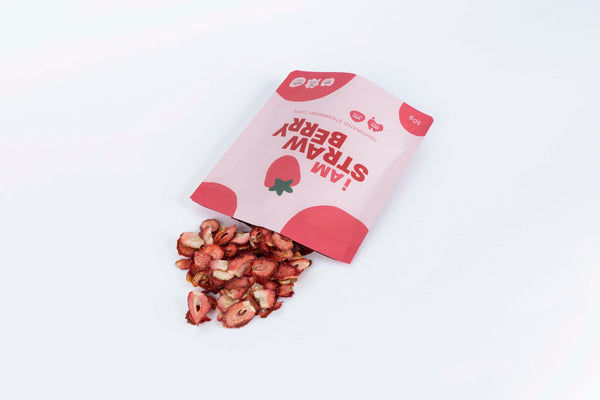 I Am Thirsty - Dehydrated Strawberry Chips 50g