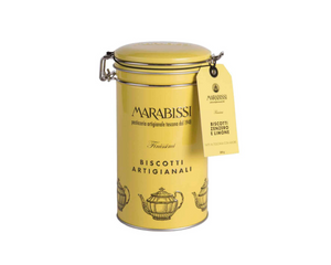 Marabissi - Biscotti Ginger Lemon Tin 200g