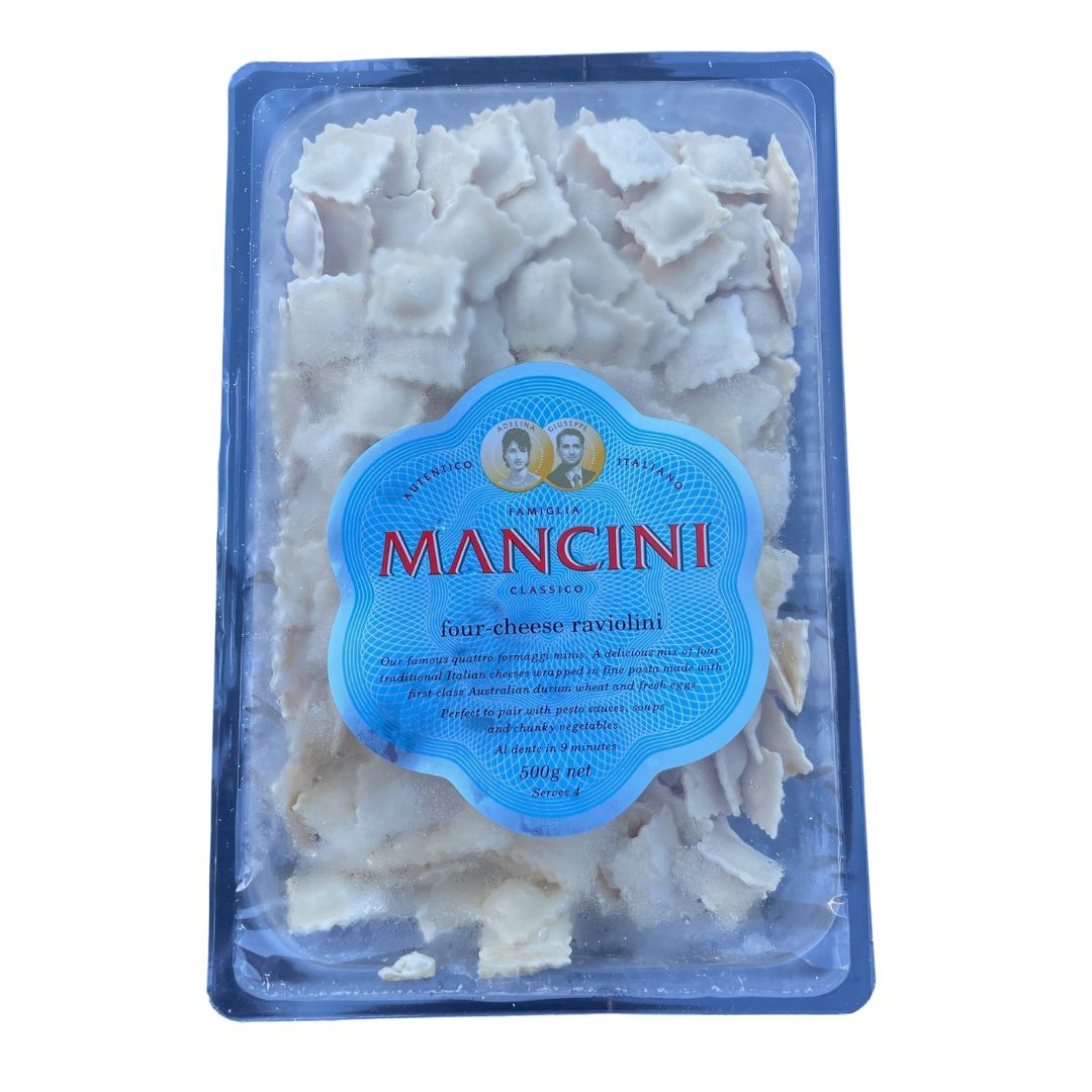 Frozen - Mancini Four Cheese Raviolini 500g