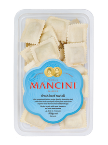 Frozen - Mancini Beef Ravioli 500g