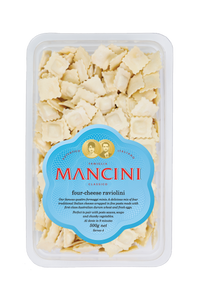 Frozen - Mancini Four Cheese Raviolini 500g