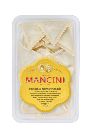 Frozen - Mancini Spinach & Ricotta Triangolo 400g