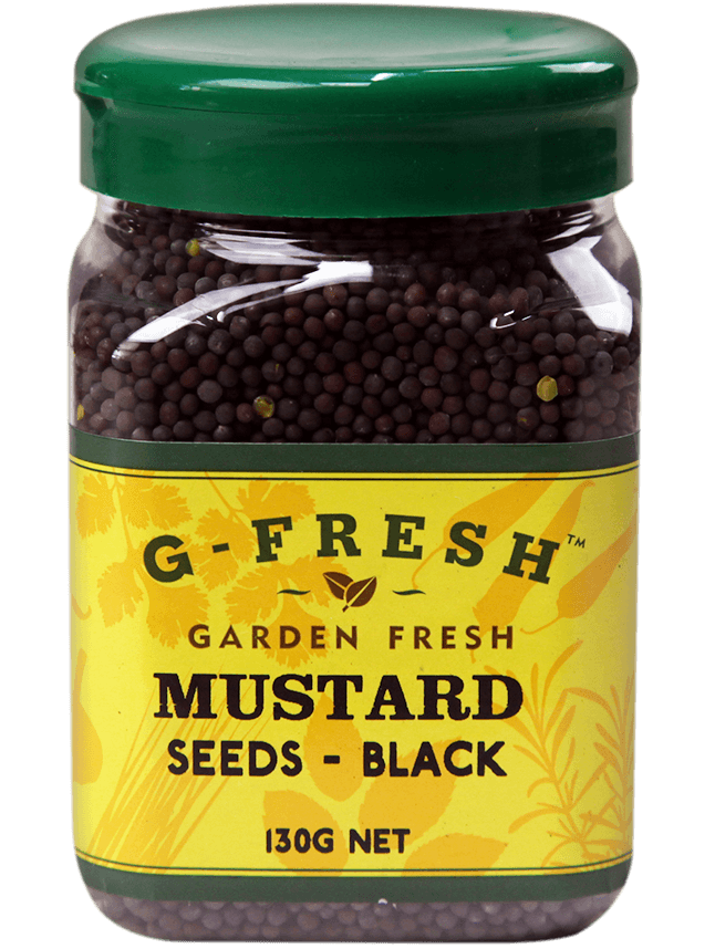 Garden Fresh - Mustard Seeds Black 130g