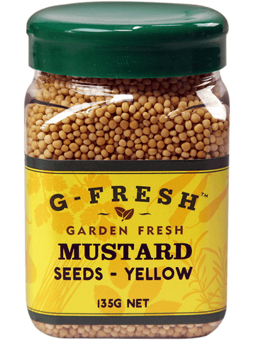 Garden Fresh - Mustard Seeds Yellow 135g