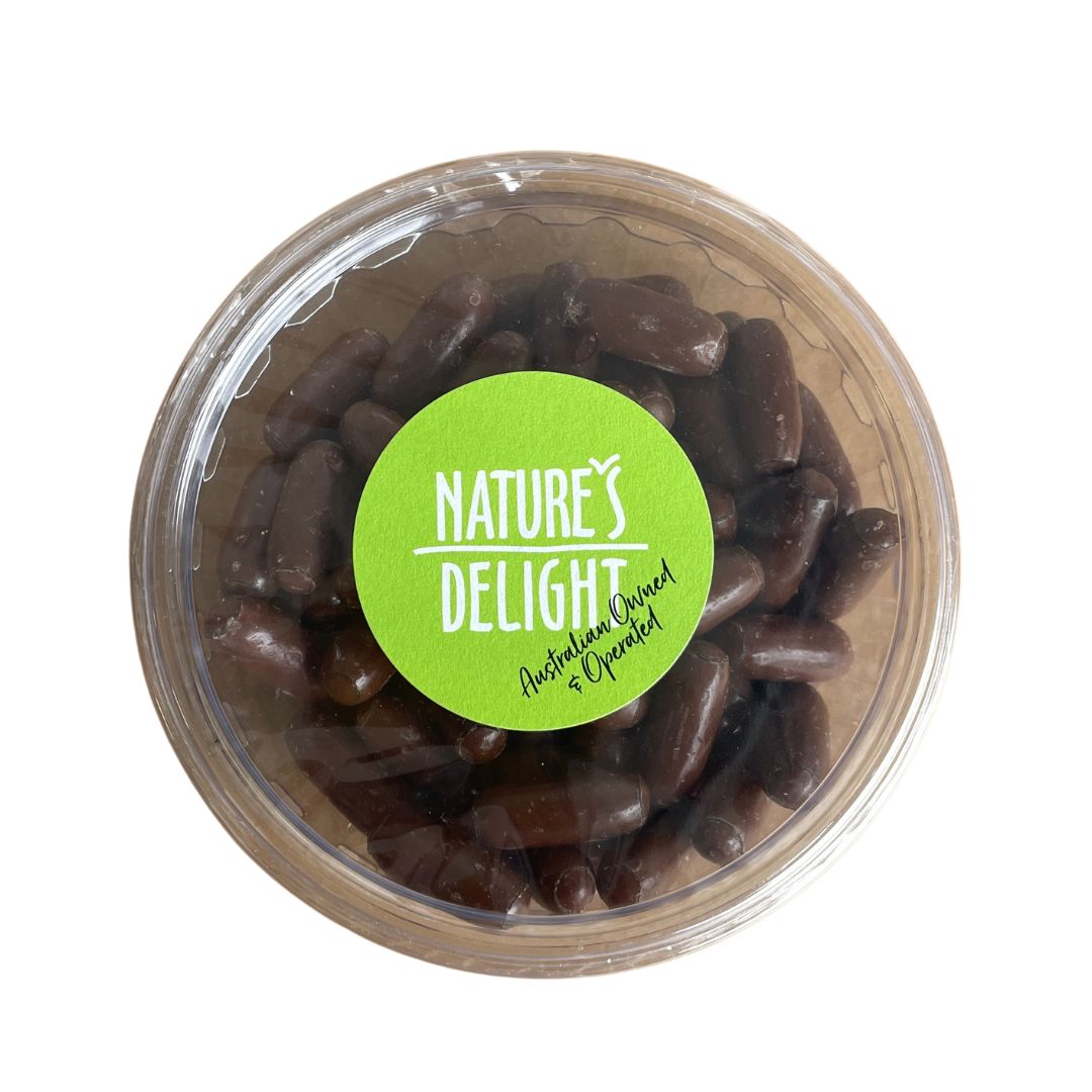 Nature's Delight Tub - Chocolate Bullets 200g