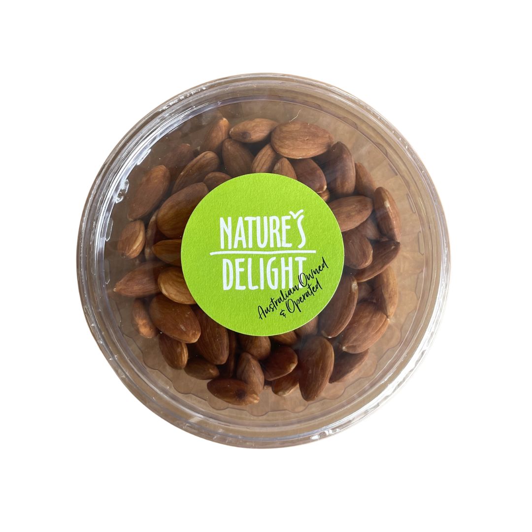 Nature's Delight Tub - Natural Almonds 175g