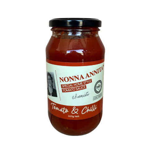 Nonna Annita's Tomato & Chilli Sauce 500g