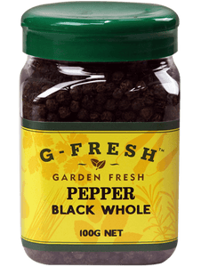 Garden Fresh - Black Pepper Whole 100g
