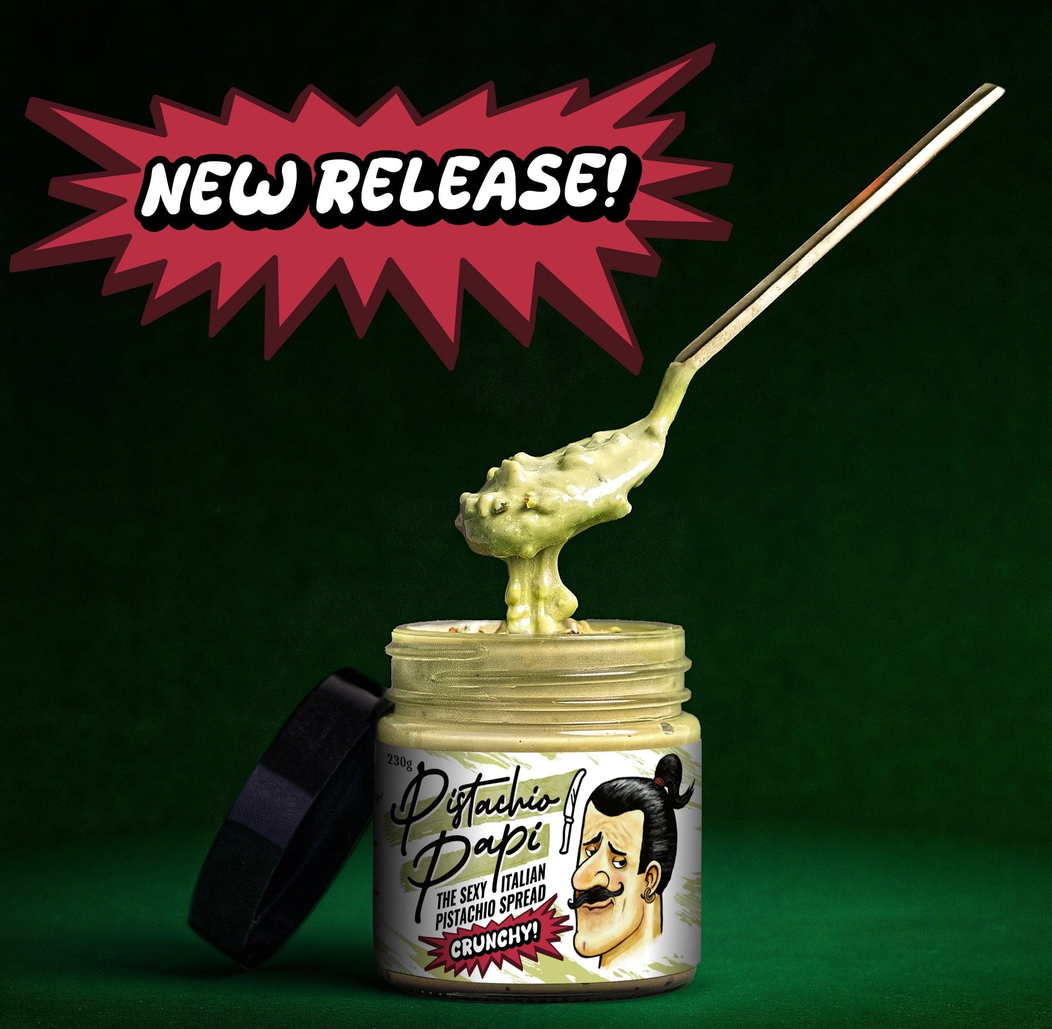 Pistachio Papi - Crunchy Spread 230g