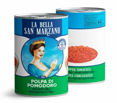 La Bella San Marzano Chopped Tomatoes 400g