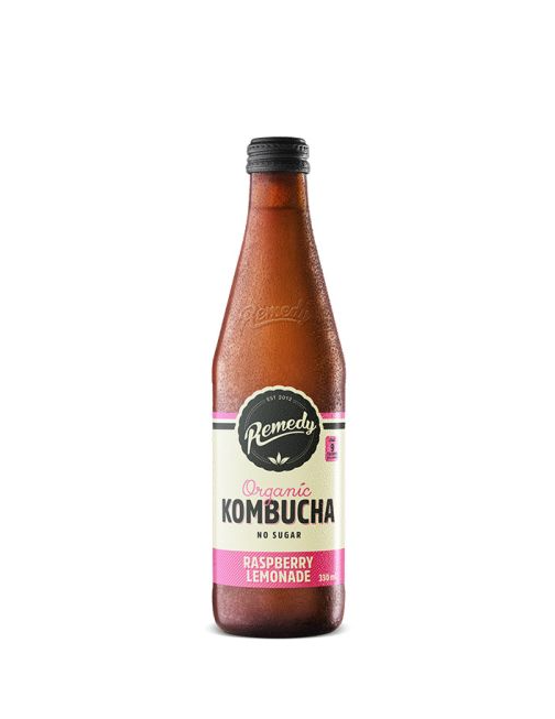 Remedy Kombucha Raspberry Lemonade 750ml