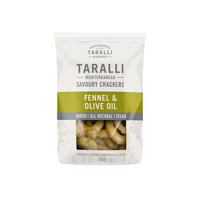 Continental Taralli - TARALLI - Fennel & Olive Oil 250g