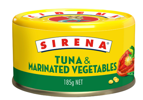 Sirena 185g - Tuna Marinated Vegetables
