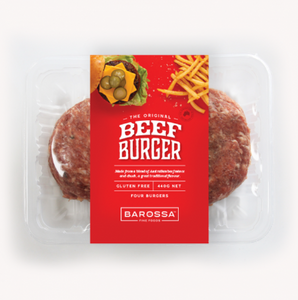 Barossa Fine Foods - Burger Beef 450g