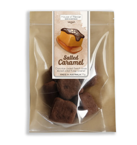 House of Nestar - SALTED FUDGY CARAMELS 175g