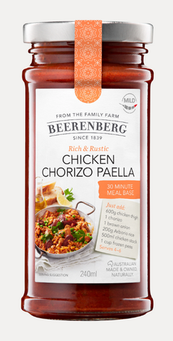 Beerenberg - Chicken Chorizo Paella Meal Base 240ml