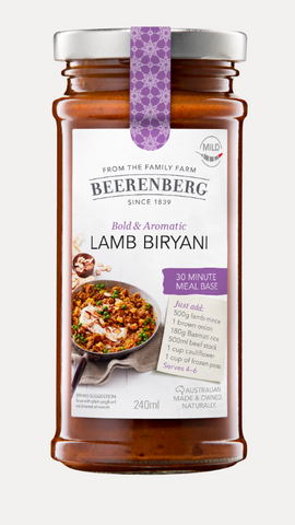 Beerenberg - Lamb Biryani Meal Base 240ml