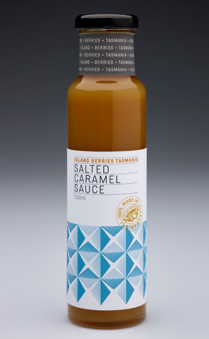 Island Berries Tasmania - Salted Caramel Sauce 250ml