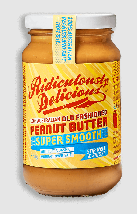 Ridiculously Delicious - Peanut Butter Super Smooth 375g