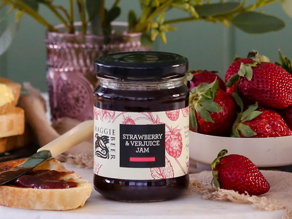 Maggie Beer - Strawberry & Verjuice Jam 285g