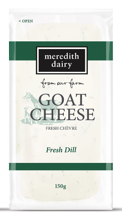 Meredith Dairy - Goat Cheese Chevre Fresh Dill 150g
